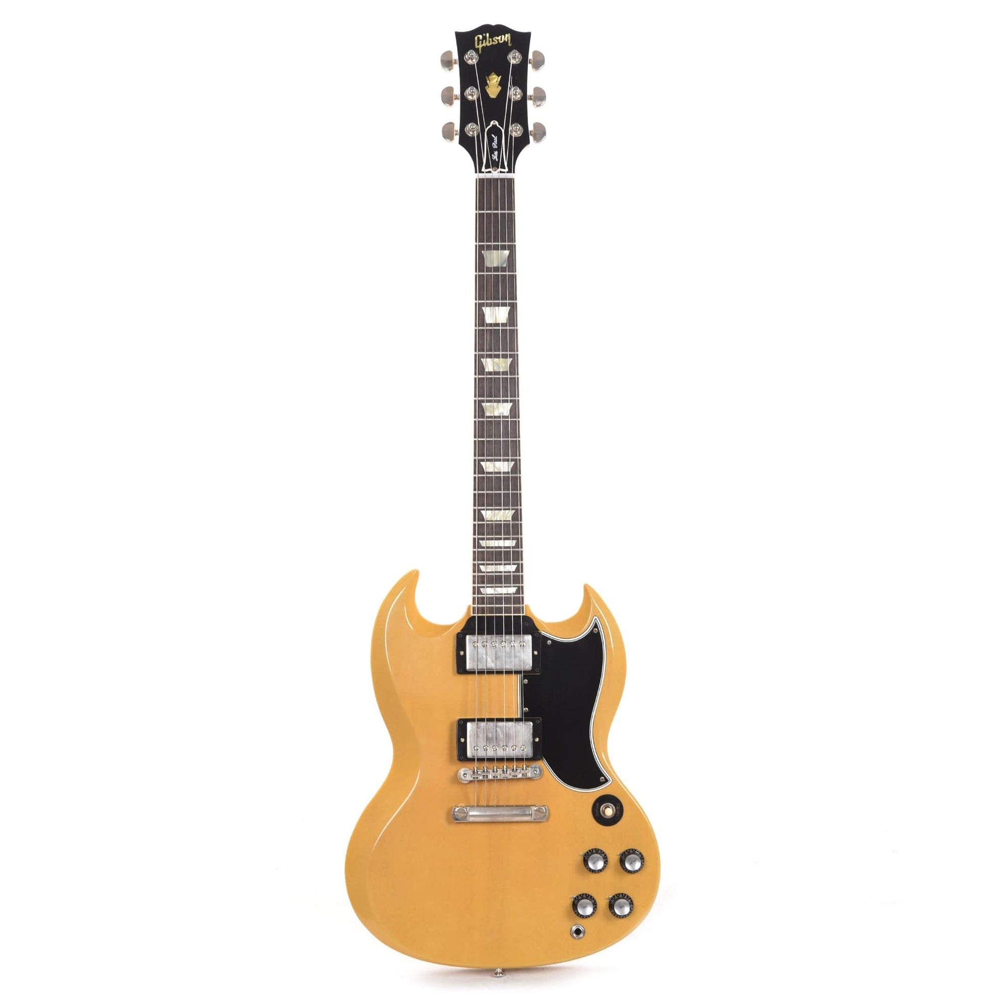 Gibson Custom Shop Murphy Lab 1961 Les Paul SG Standard "CME Spec" Ultra Light Aged Antique TV Yellow w/Stop Bar & Grovers Electric Guitars / Solid Body