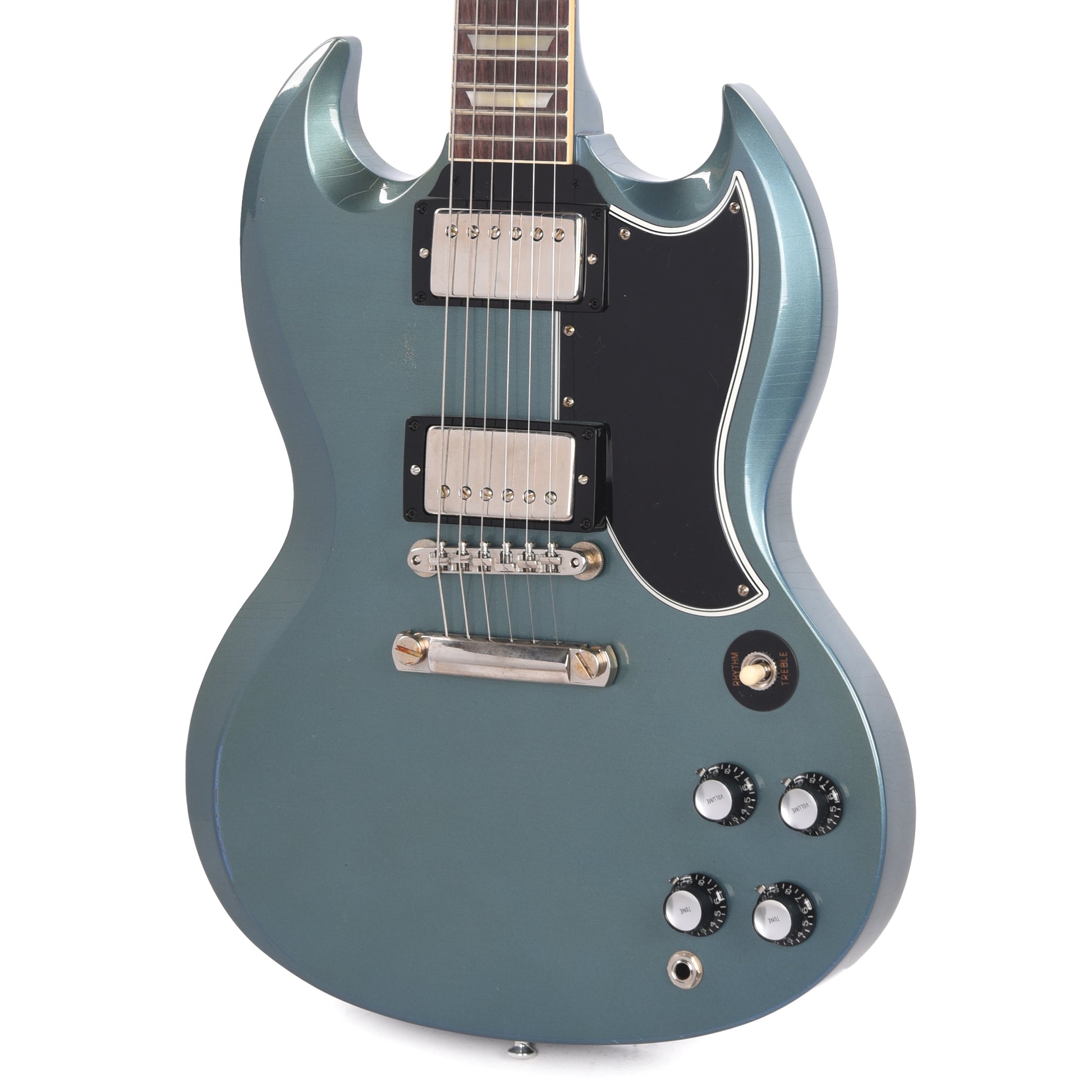 Gibson Custom Shop Murphy Lab 1961 Les Paul SG Standard "CME Spec" Ultra Light Aged Heavy Antique Pelham Blue w/Stop Bar & Grovers Electric Guitars / Solid Body
