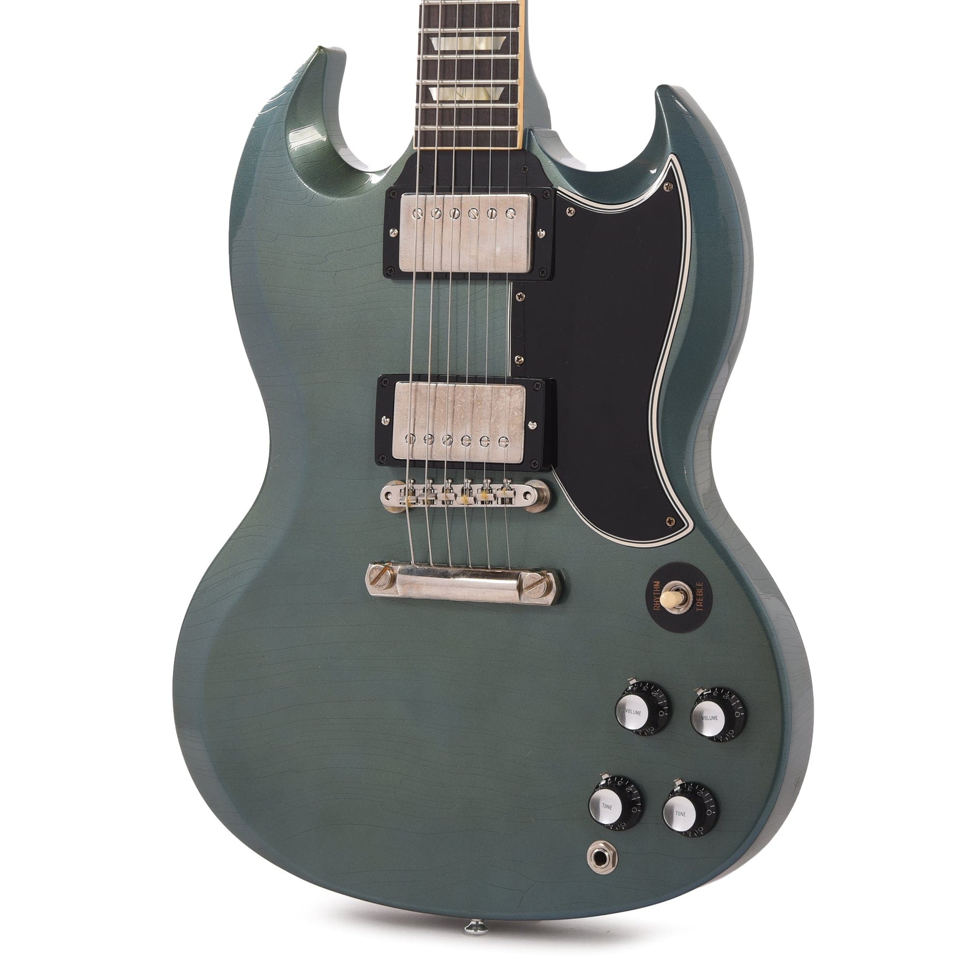 Gibson Custom Shop Murphy Lab 1961 Les Paul SG Standard "CME Spec" Ultra Light Aged Heavy Antique Pelham Blue w/Stop Bar & Grovers Electric Guitars / Solid Body
