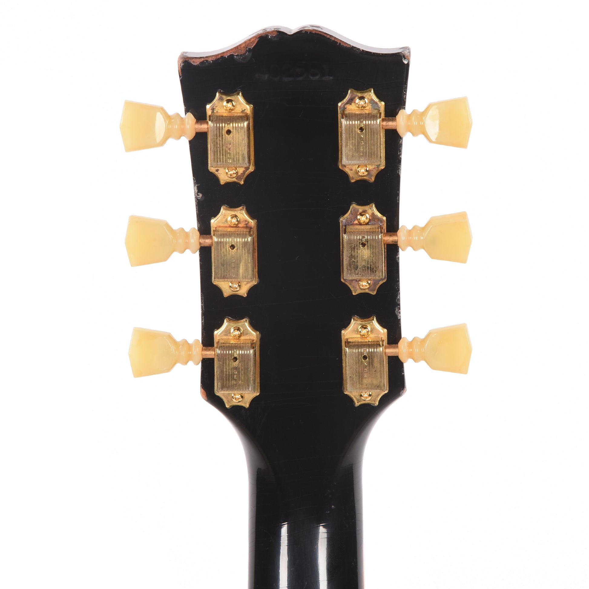 Gibson Custom Shop Murphy Lab 1961 LP/SG Standard "CME Spec" Heavy Antique Ebony Heavy Aged w/Maestro Vibrola Electric Guitars / Solid Body