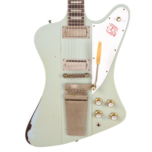Gibson Custom Shop Murphy Lab 1963 Firebird V Antique Frost Blue Heavy Aged w/Maestro Vibrola Electric Guitars / Solid Body