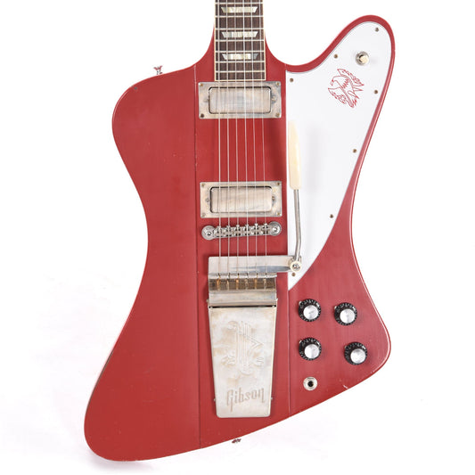 Gibson Custom Shop Murphy Lab 1963 Firebird V Cardinal Red Light Aged w/Maestro Vibrola Electric Guitars / Solid Body