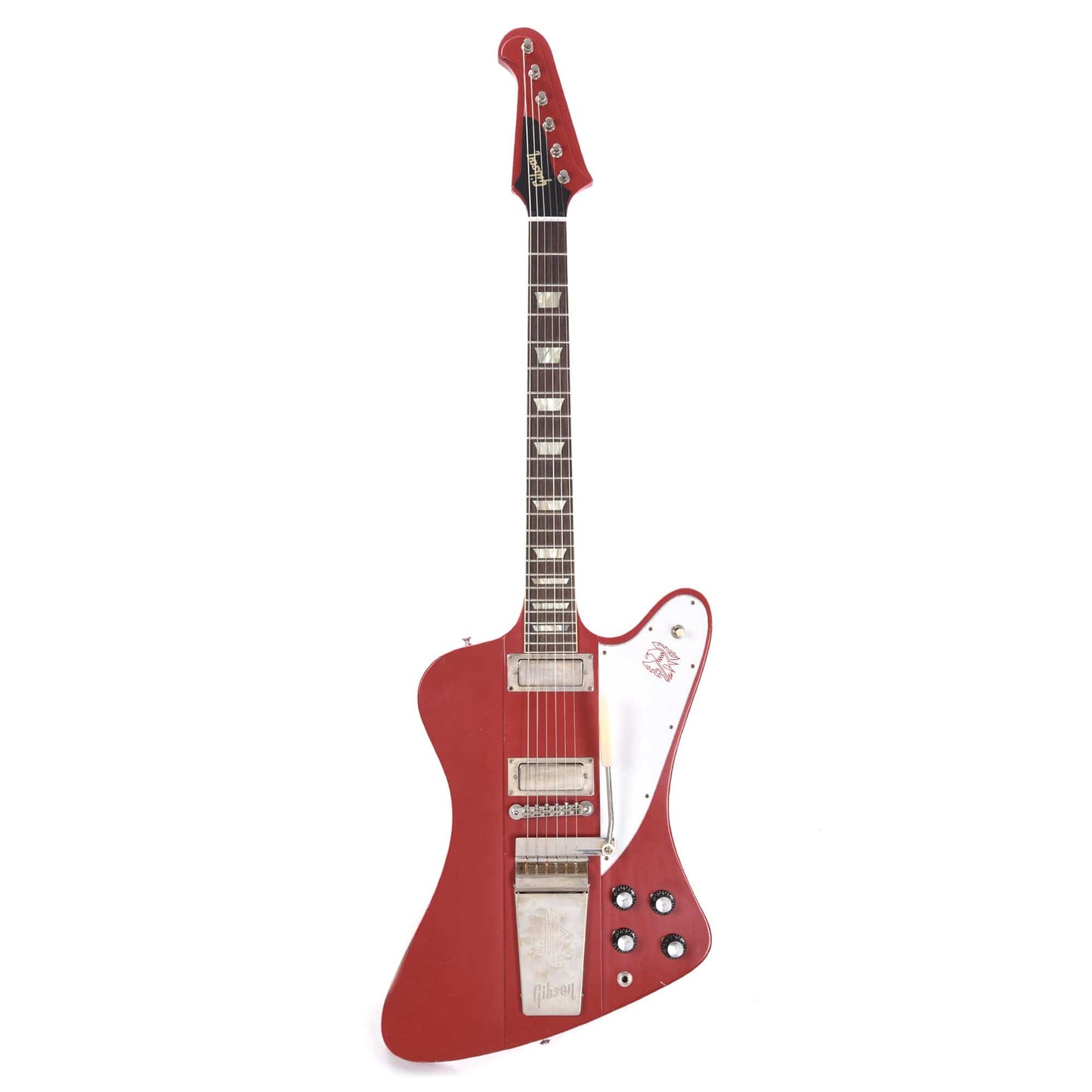 Gibson Custom Shop Murphy Lab 1963 Firebird V Cardinal Red Light Aged w/Maestro Vibrola Electric Guitars / Solid Body