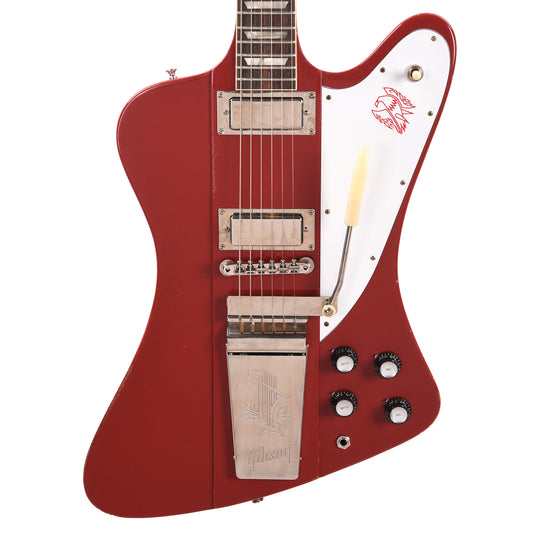 Gibson Custom Shop Murphy Lab 1963 Firebird V Cardinal Red Light Aged w/Maestro Vibrola Electric Guitars / Solid Body