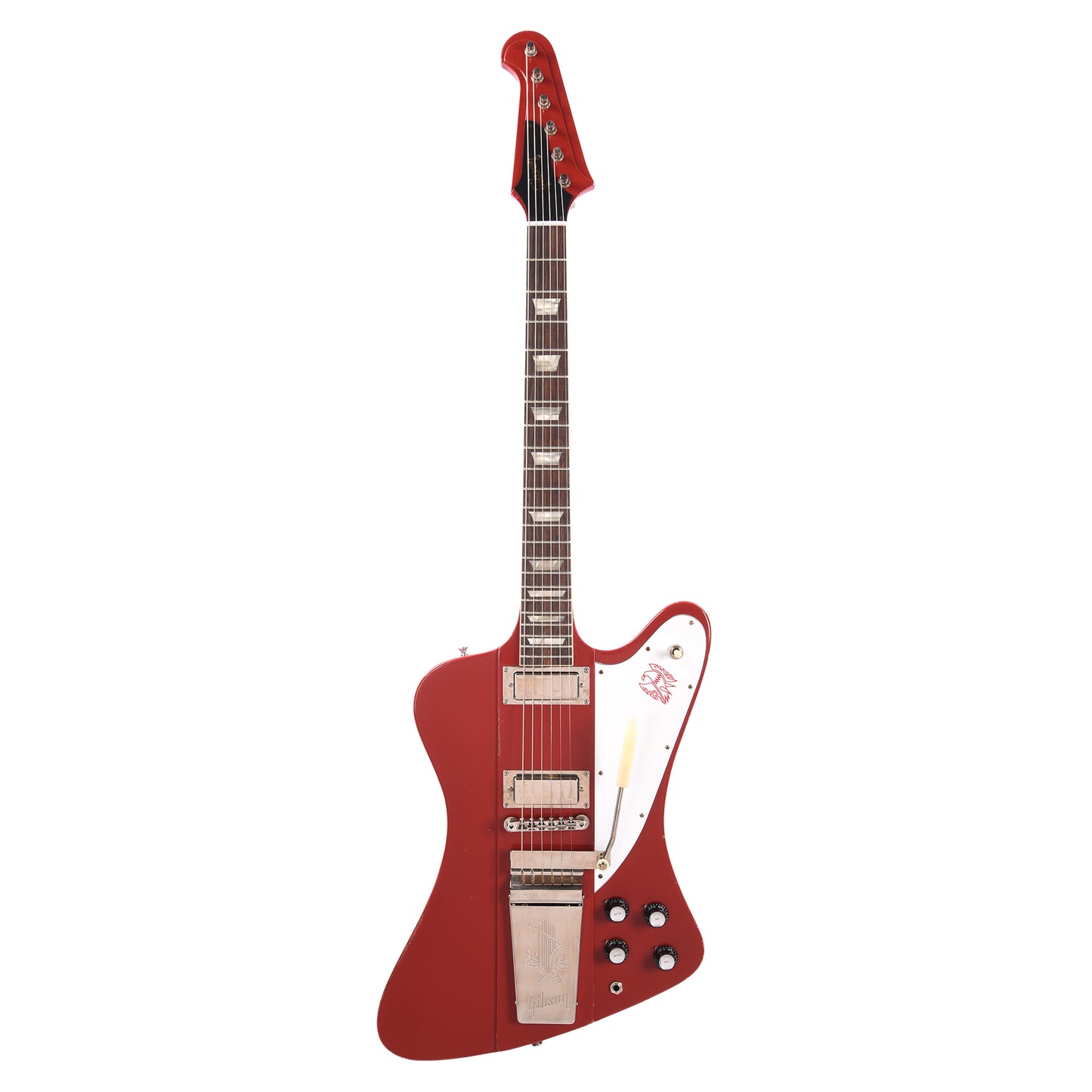 Gibson Custom Shop Murphy Lab 1963 Firebird V Cardinal Red Light Aged w/Maestro Vibrola Electric Guitars / Solid Body