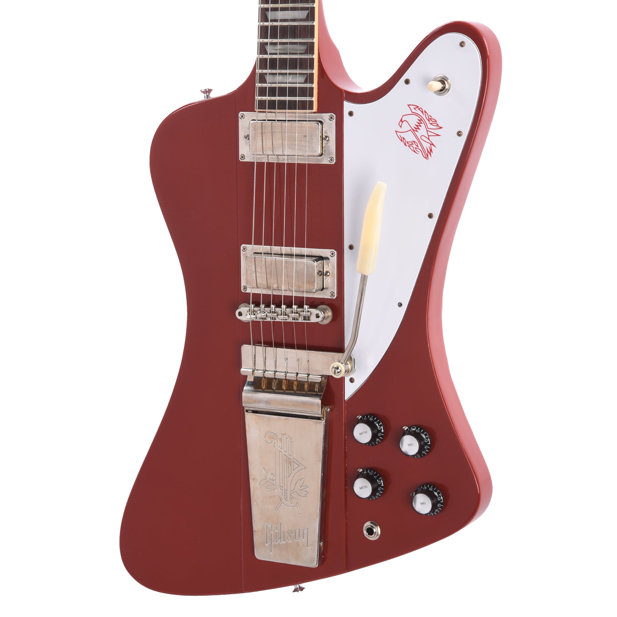 Gibson Custom Shop Murphy Lab 1963 Firebird V Ember Red Ultra Light Aged w/Maestro Vibrola Electric Guitars / Solid Body