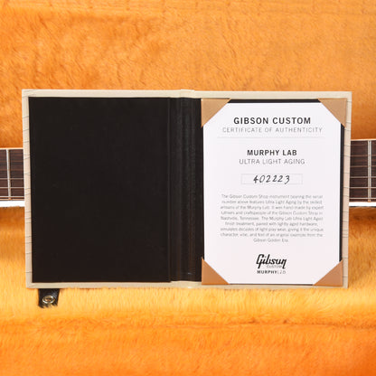 Gibson Custom Shop Murphy Lab 1963 Firebird V Ember Red Ultra Light Aged w/Maestro Vibrola Electric Guitars / Solid Body