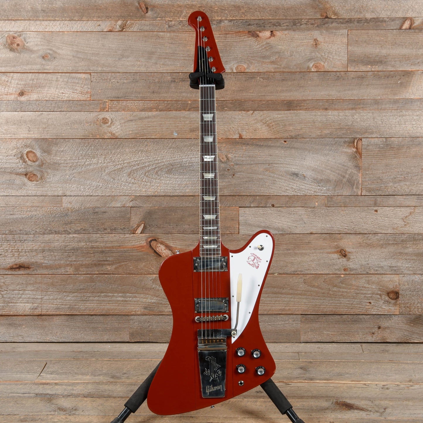 Gibson Custom Shop Murphy Lab 1963 Firebird V Ember Red Ultra Light Aged w/Maestro Vibrola Electric Guitars / Solid Body