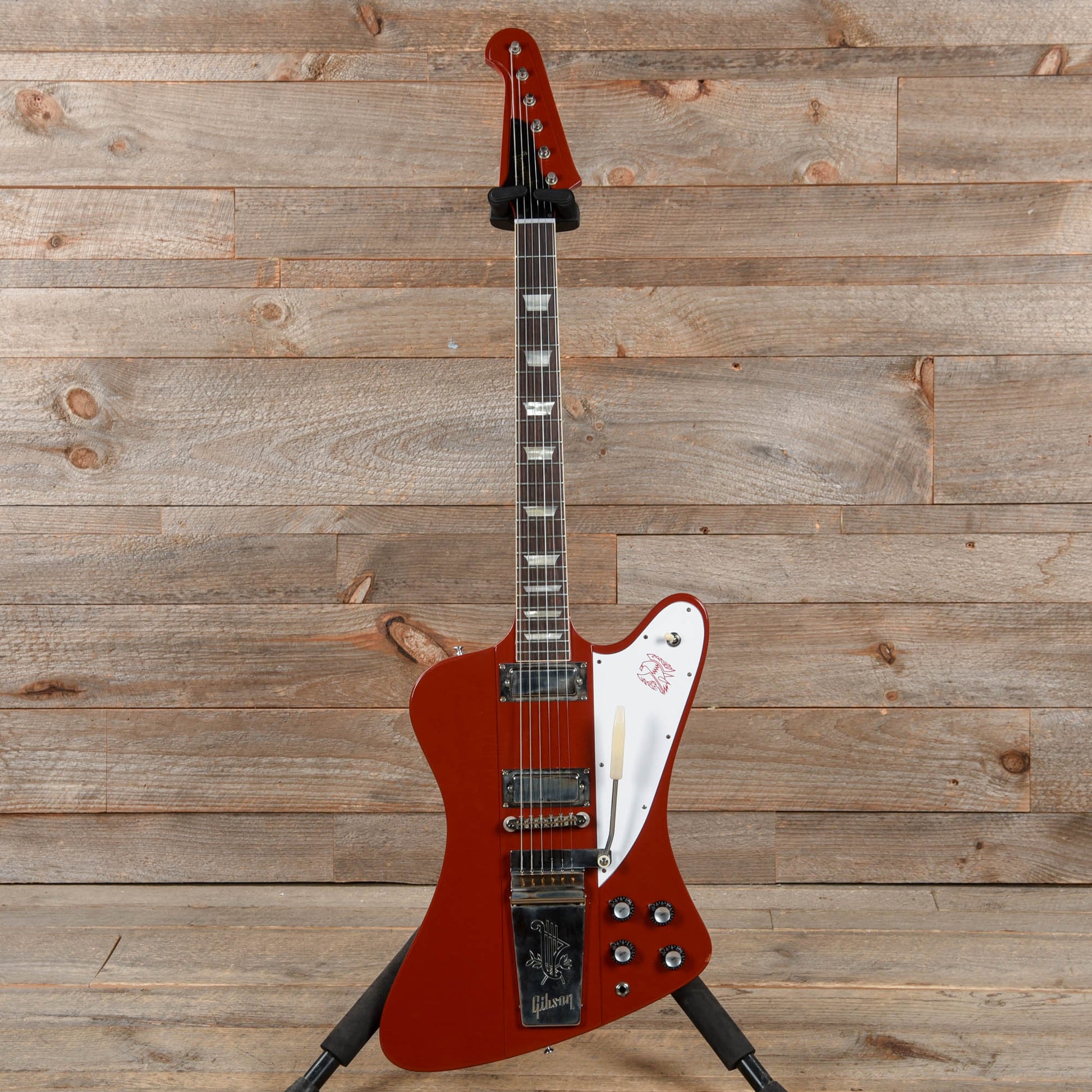 Gibson Custom Shop Murphy Lab 1963 Firebird V Ember Red Ultra Light Aged w/Maestro Vibrola Electric Guitars / Solid Body