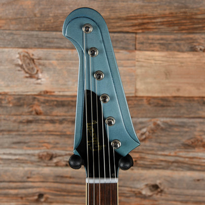 Gibson Custom Shop Murphy Lab 1963 Firebird V Pelham Blue Ultra Light Aged NH w/Maestro Vibrola Pelham Blue 2022 Electric Guitars / Solid Body