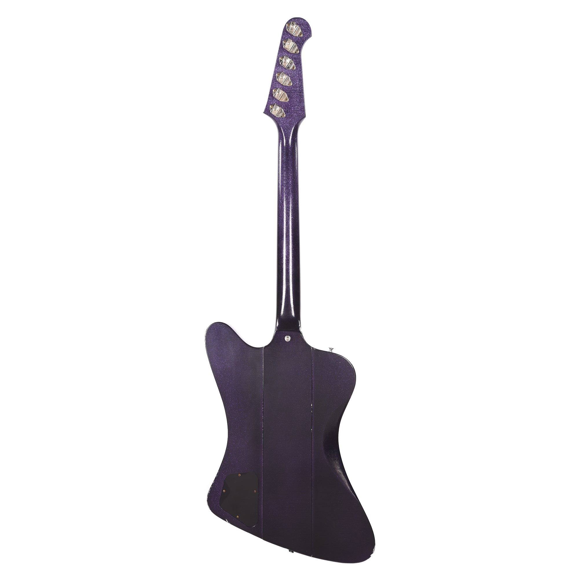 Gibson Custom Shop Murphy Lab 1963 Firebird V Purple Sparkle Light Aged w/Maestro Vibrola Electric Guitars / Solid Body