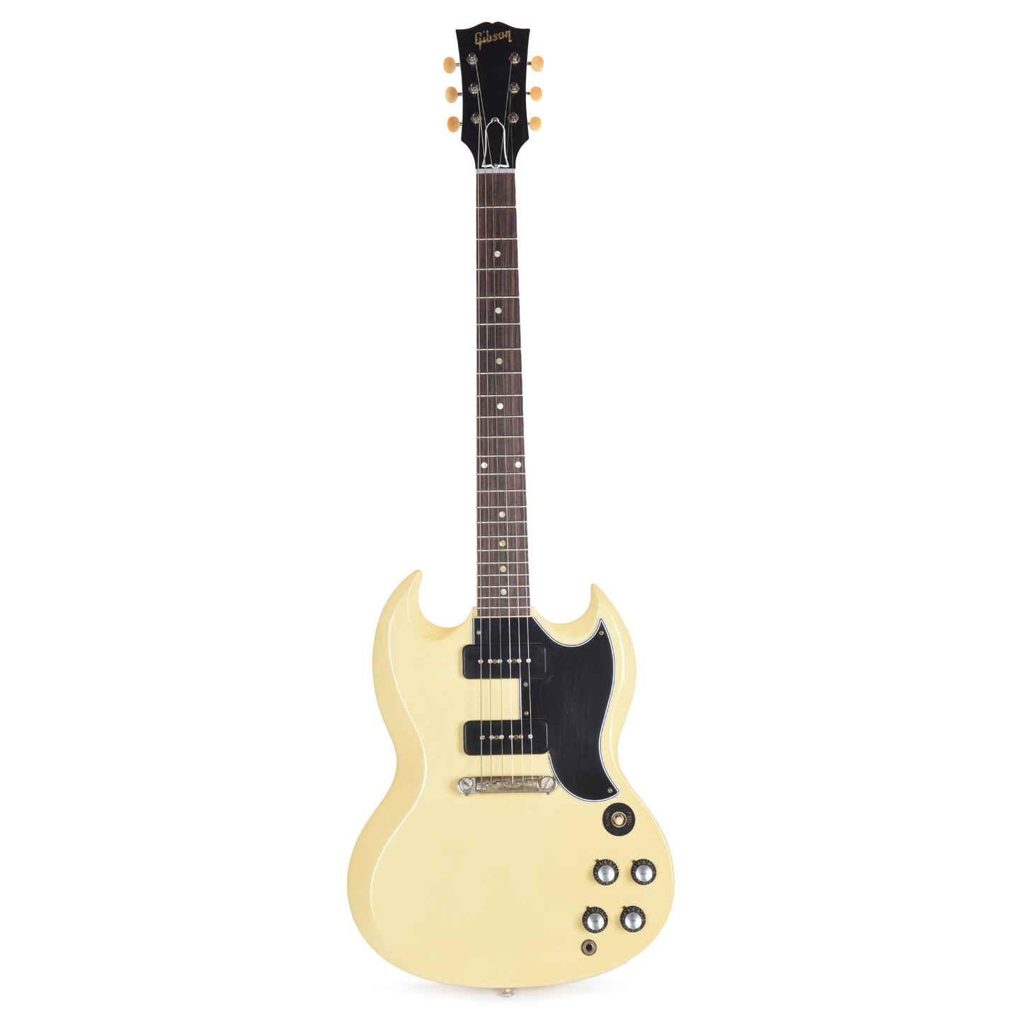 Gibson Custom Shop Murphy Lab 1963 SG Special Reissue Classic White Ultra Light Aged w/Lightning Bar Electric Guitars / Solid Body