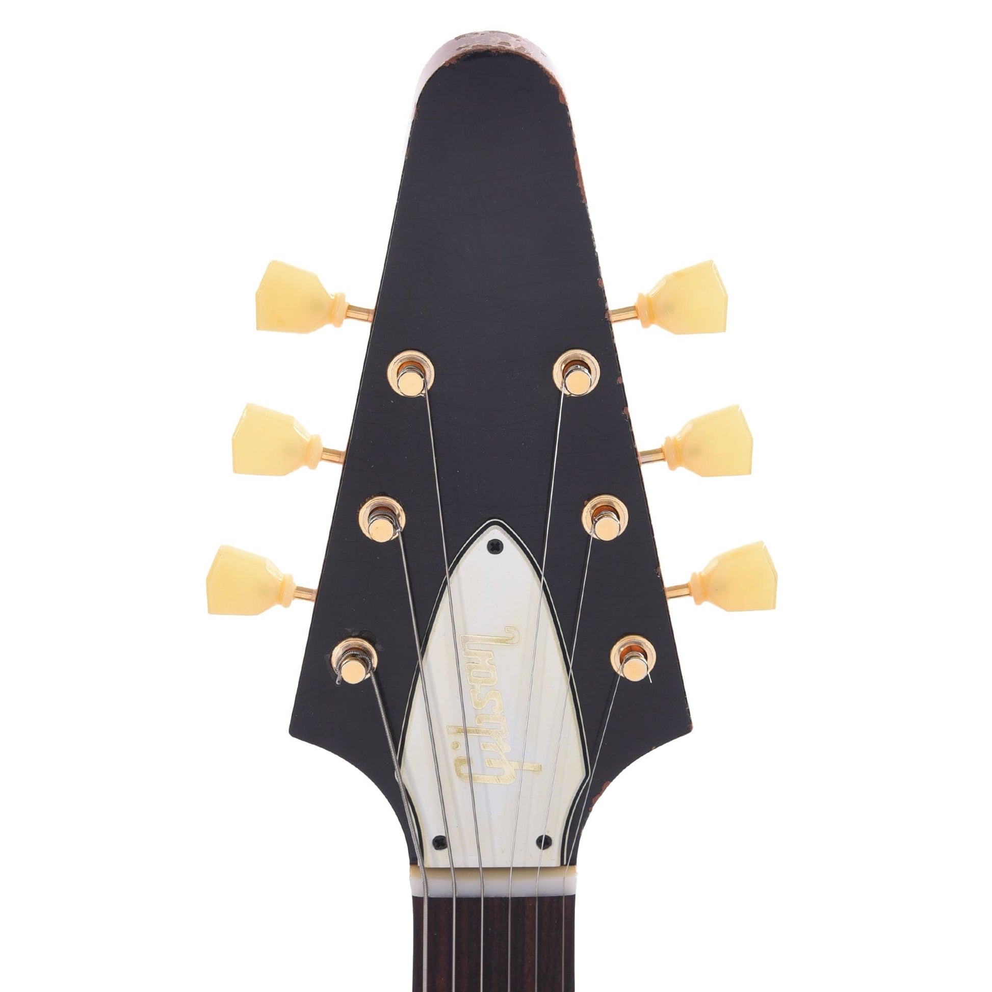 Gibson Custom Shop Murphy Lab 1967 Flying V "CME Spec" Heavy Antique Gold Top Filler Heavy Aged w/Maestro Vibrola Electric Guitars / Solid Body