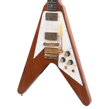 Gibson Custom Shop Murphy Lab 1967 Flying V "CME Spec" Heavy Antique Gold Top Filler Ultra Heavy Aged w/Maestro Vibrola Electric Guitars / Solid Body