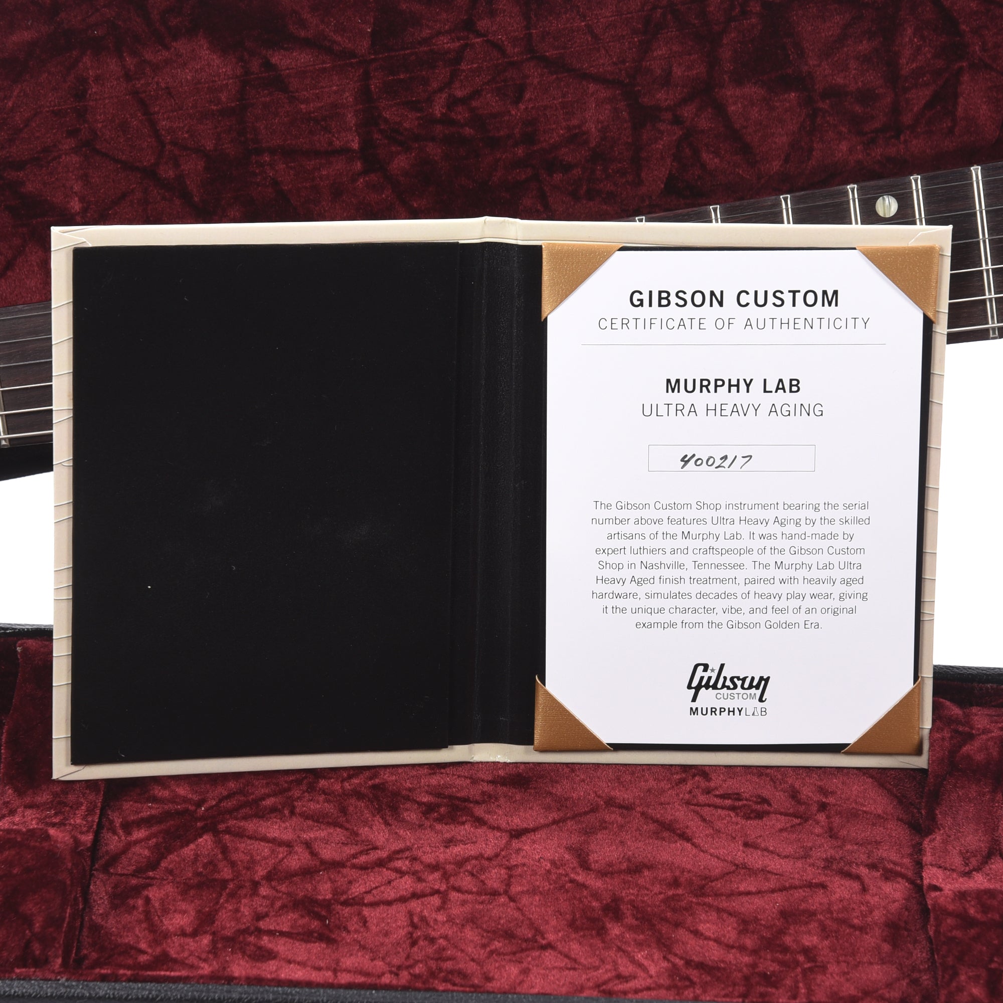 Gibson Custom Shop Murphy Lab 1967 Flying V 