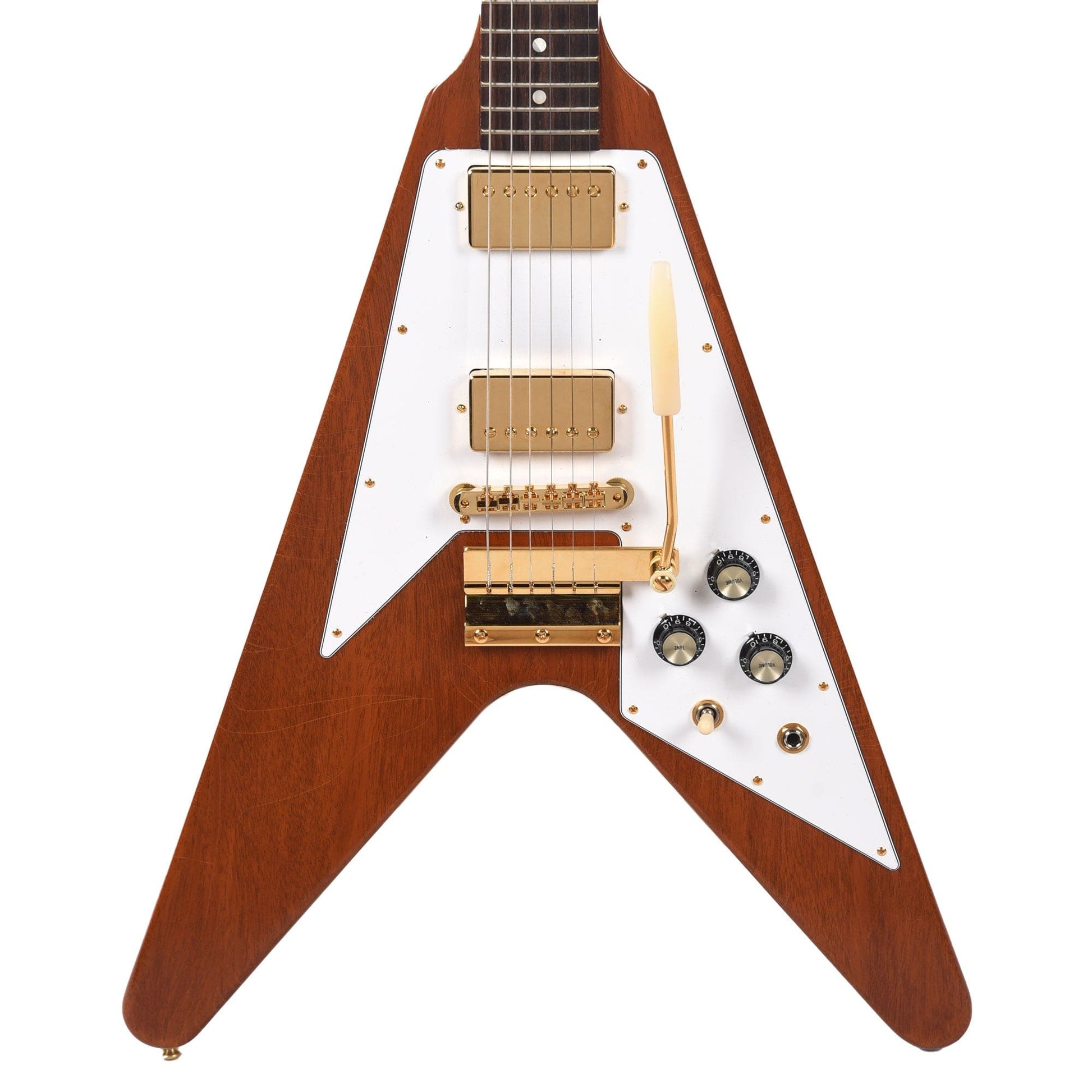 Gibson Custom Shop Murphy Lab 1967 Flying V "CME Spec" Heavy Antique Gold Top Filler Ultra Light Aged w/Maestro Vibrola Electric Guitars / Solid Body
