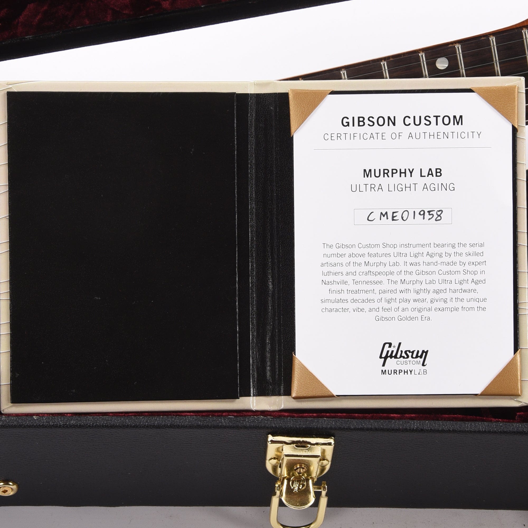 Gibson Custom Shop Murphy Lab 1967 Flying V 