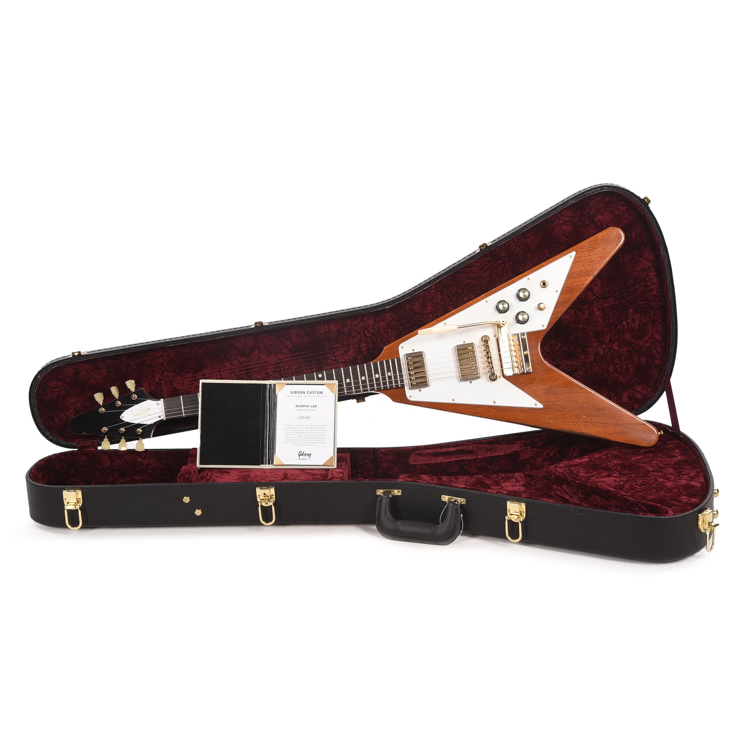 Gibson Custom Shop Murphy Lab 1967 Flying V "CME Spec" Heavy Antique GT Filler Heavy Aged w/Maestro Vibrola Electric Guitars / Solid Body