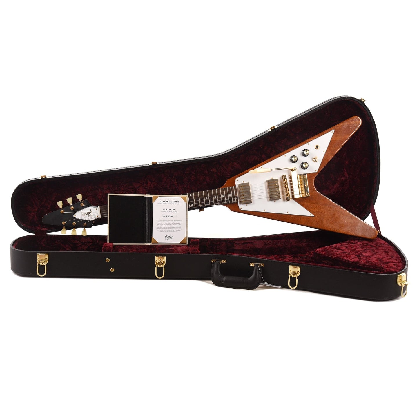 Gibson Custom Shop Murphy Lab 1967 Flying V "CME Spec" Heavy Antique GT Filler Ultra Heavy Aged w/Maestro Vibrola Electric Guitars / Solid Body