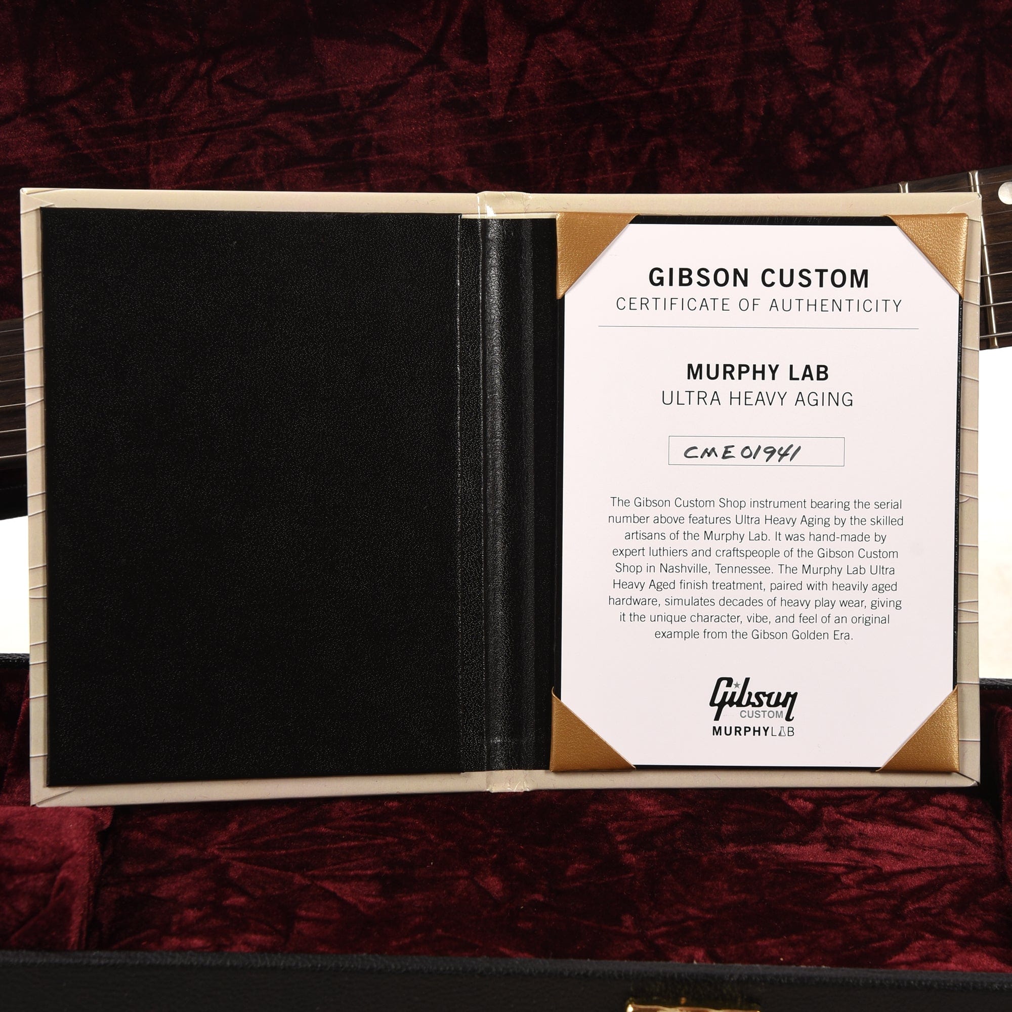 Gibson Custom Shop Murphy Lab 1967 Flying V 