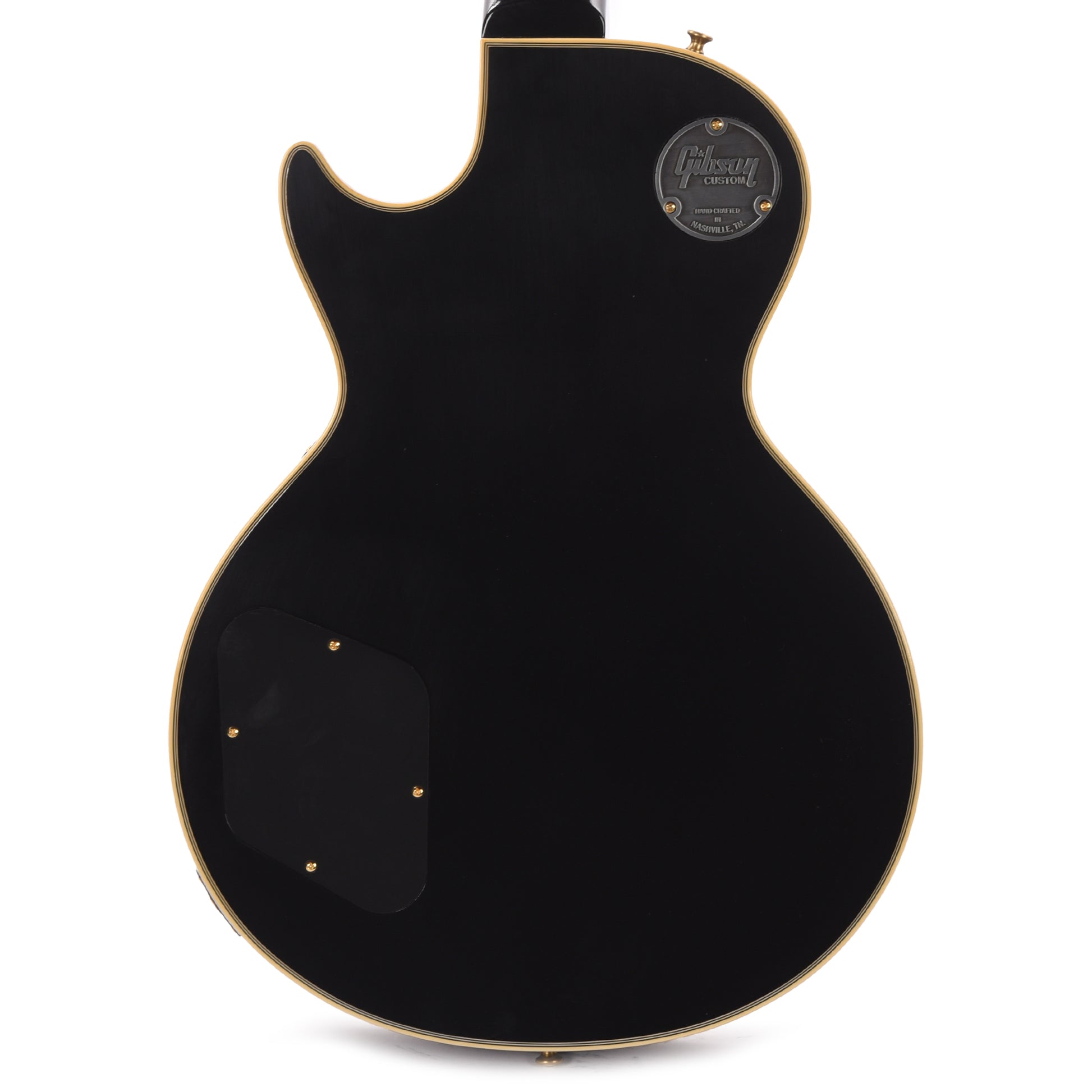 Gibson Custom Shop Murphy Lab 1968 Les Paul Custom Reissue Ebony Ultra Light Aged Electric Guitars / Solid Body
