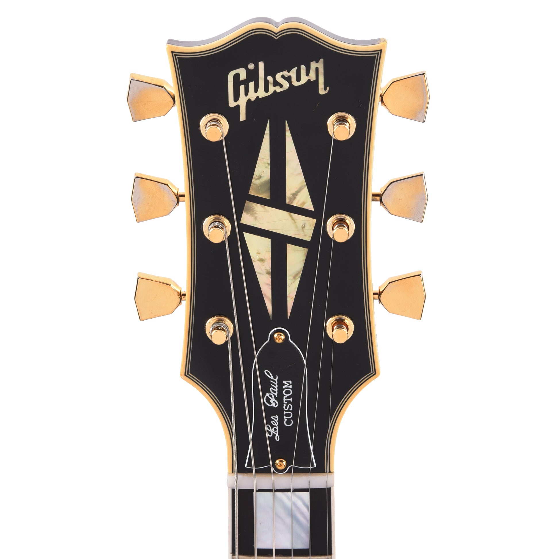 Gibson Custom Shop Murphy Lab 1968 Les Paul Custom Reissue Ebony Ultra Light Aged Electric Guitars / Solid Body