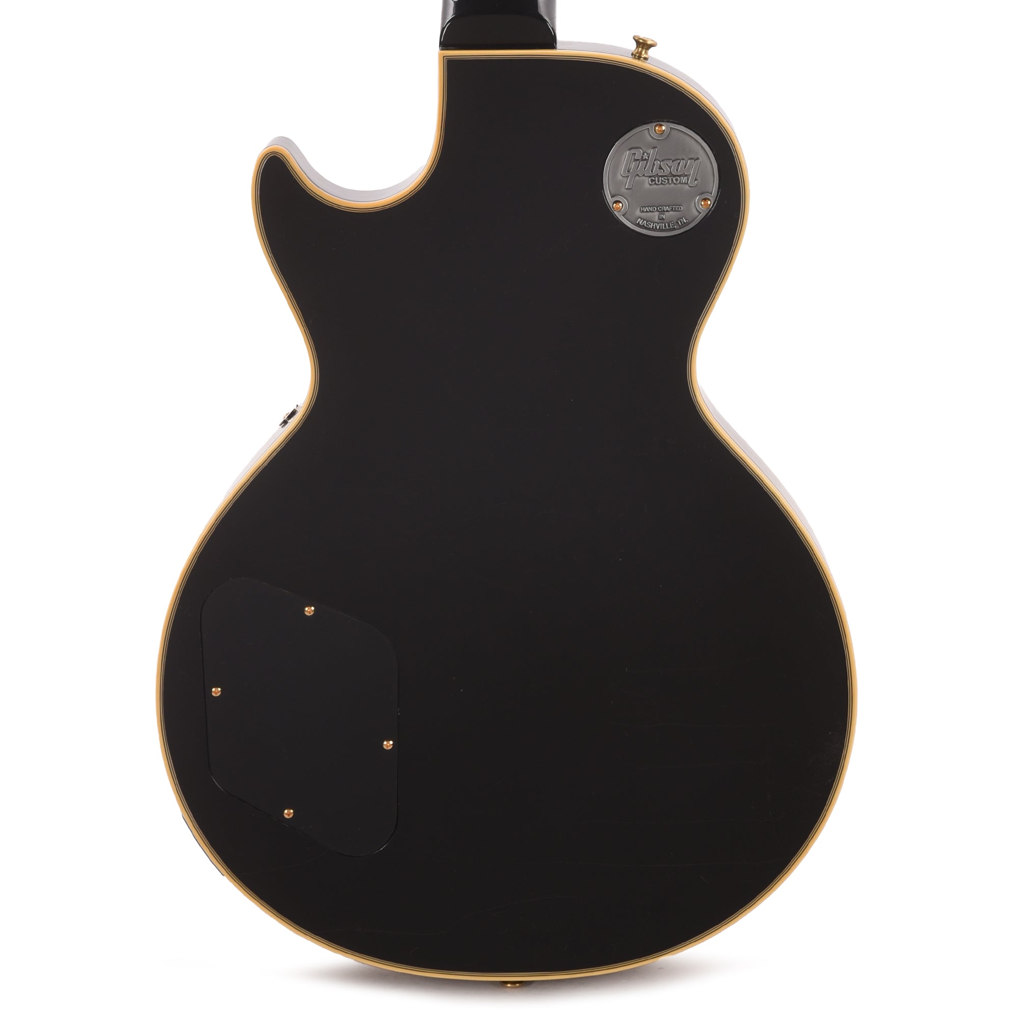 Gibson Custom Shop Murphy Lab 1968 Les Paul Custom Reissue Ebony Ultra Light Aged Electric Guitars / Solid Body
