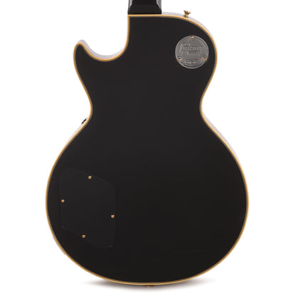 Gibson Custom Shop Murphy Lab 1968 Les Paul Custom Reissue Ebony Ultra Light Aged Electric Guitars / Solid Body