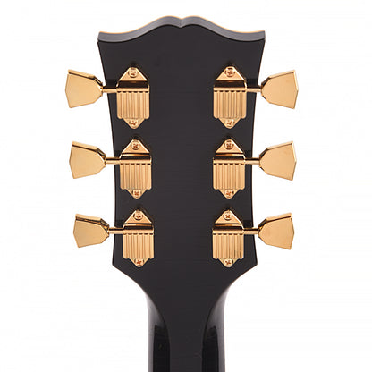 Gibson Custom Shop Murphy Lab 1968 Les Paul Custom Reissue Ebony Ultra Light Aged Electric Guitars / Solid Body