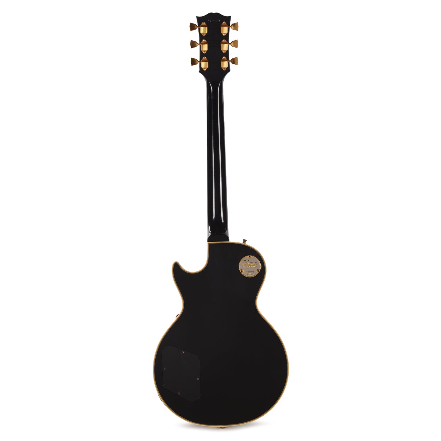 Gibson Custom Shop Murphy Lab 1968 Les Paul Custom Reissue Ebony Ultra Light Aged Electric Guitars / Solid Body