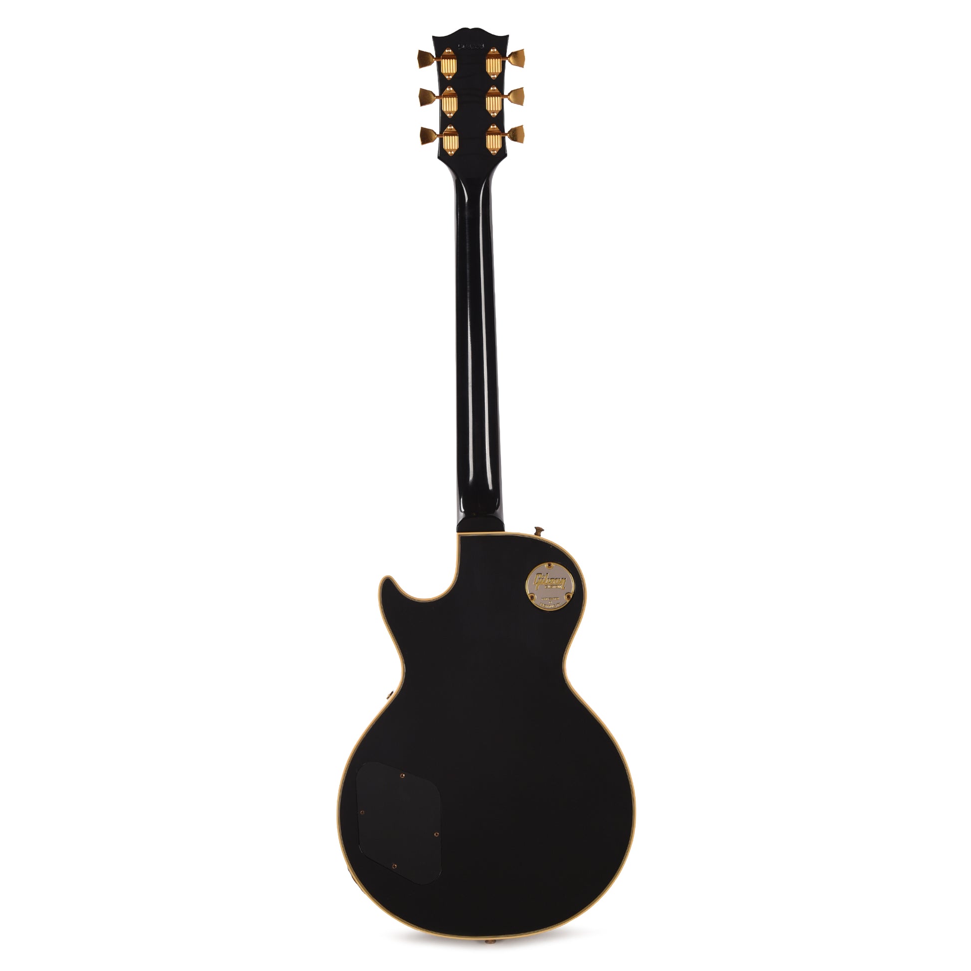 Gibson Custom Shop Murphy Lab 1968 Les Paul Custom Reissue Ebony Ultra Light Aged Electric Guitars / Solid Body