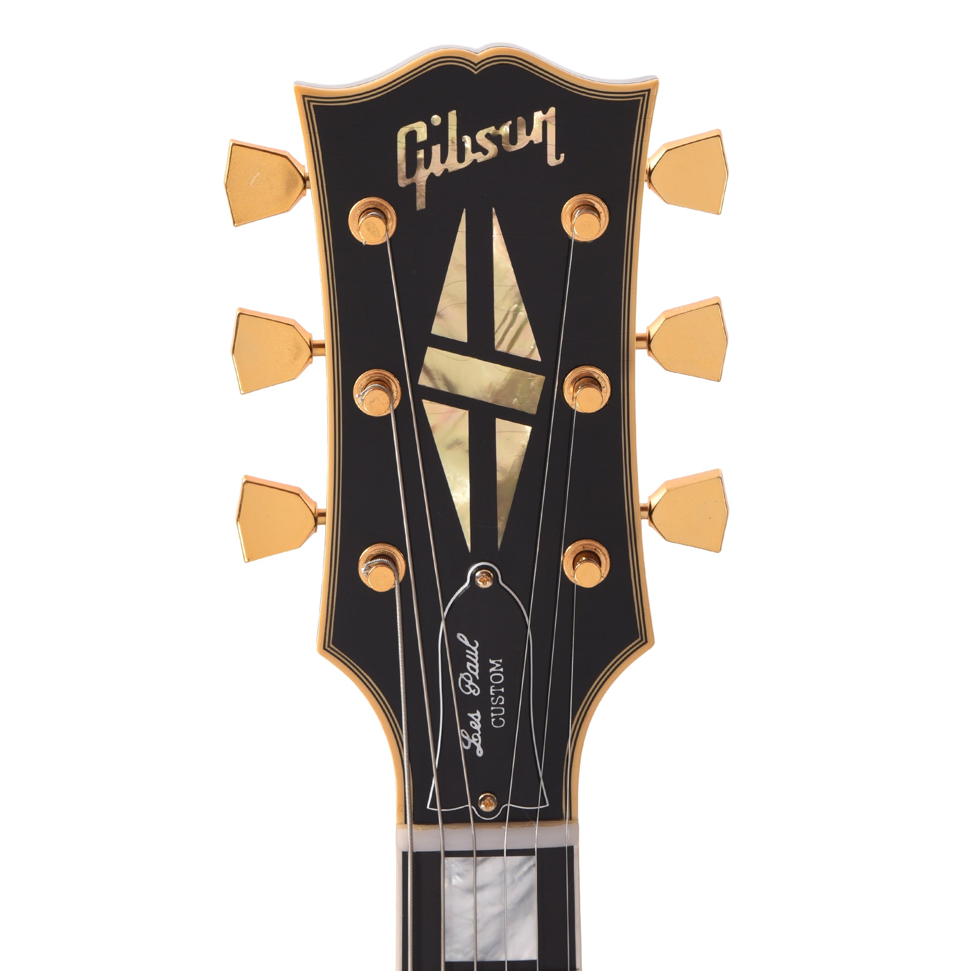 Gibson Custom Shop Murphy Lab 1968 Les Paul Custom Reissue Ebony Ultra Light Aged Electric Guitars / Solid Body
