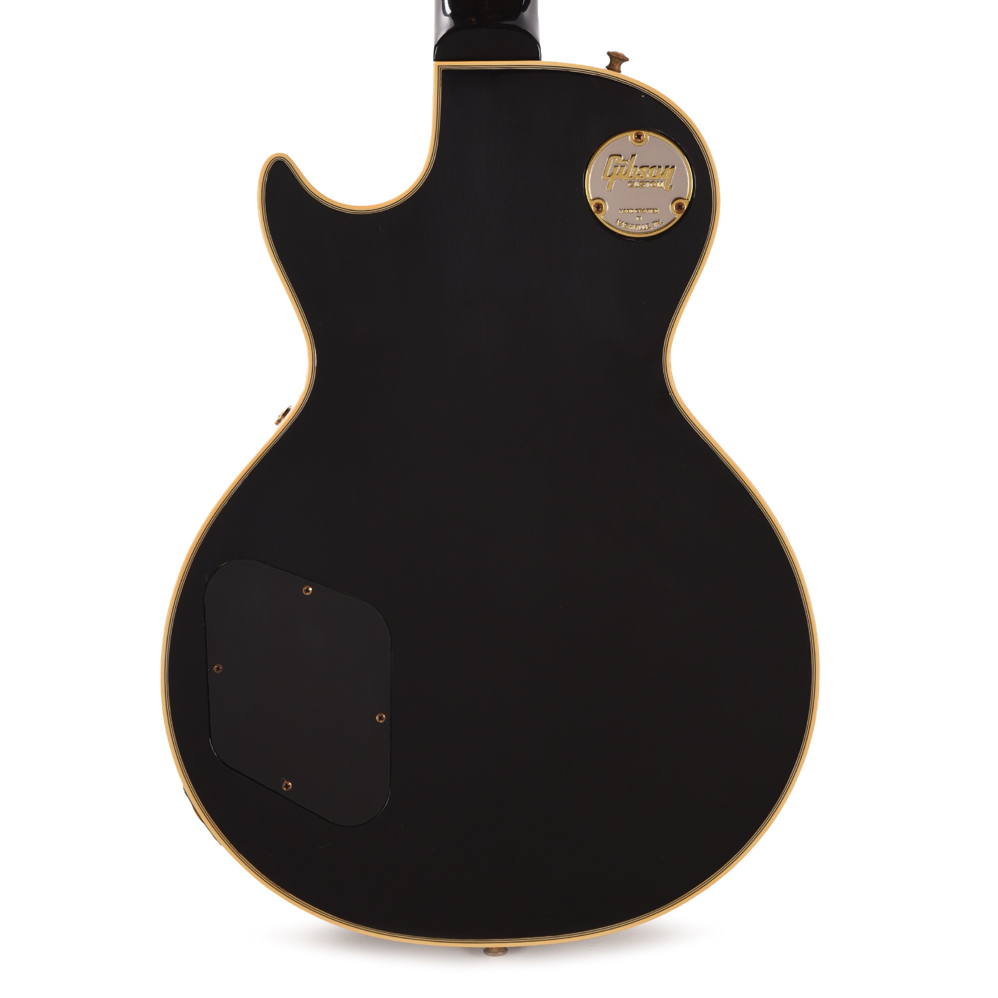 Gibson Custom Shop Murphy Lab 1968 Les Paul Custom Reissue Ebony Ultra Light Aged Electric Guitars / Solid Body