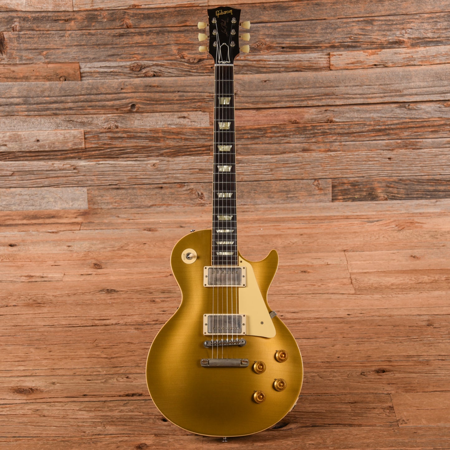 Gibson Custom Shop Murphy Lab '57 Les Paul Goldtop Reissue Ultra Light Aged Goldtop 2022 Electric Guitars / Solid Body
