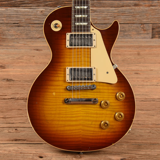 Gibson Custom Shop Murphy Lab '59 Les Paul Standard Reissue Light Aged Royal Tea Burst 2021 Electric Guitars / Solid Body