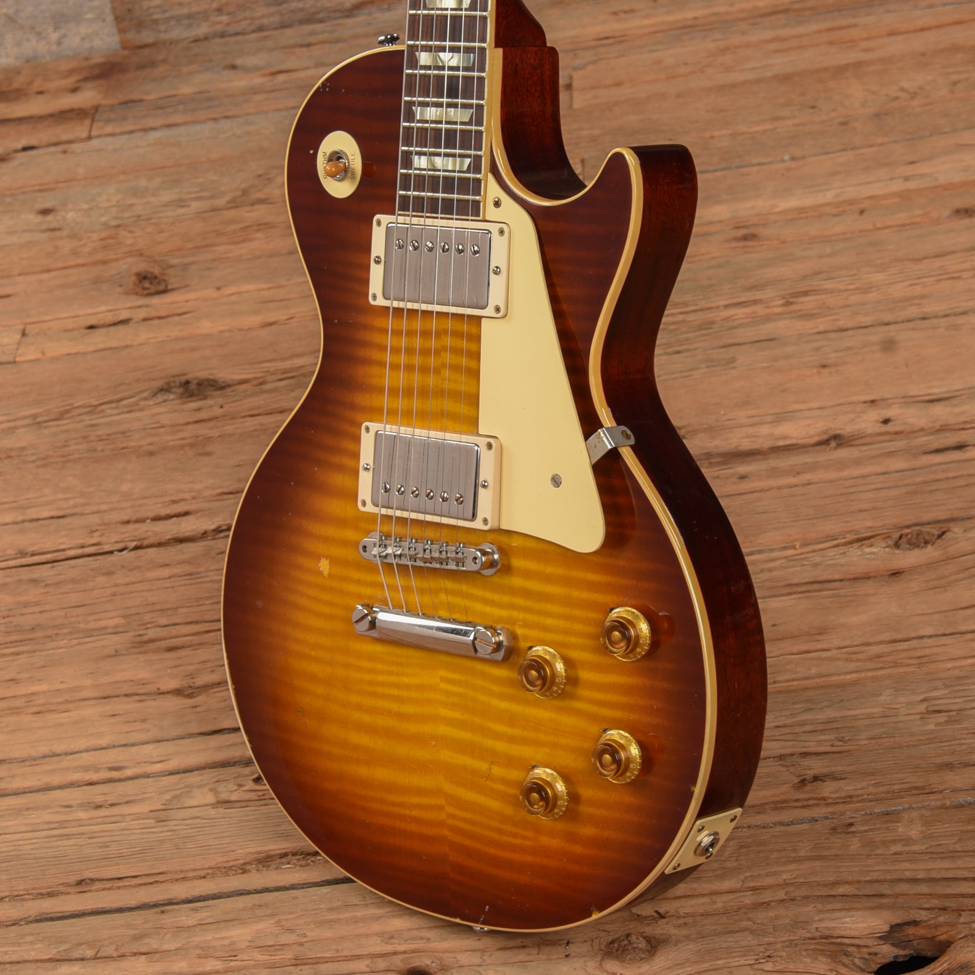 Gibson Custom Shop Murphy Lab '59 Les Paul Standard Reissue Light Aged Royal Tea Burst 2021 Electric Guitars / Solid Body