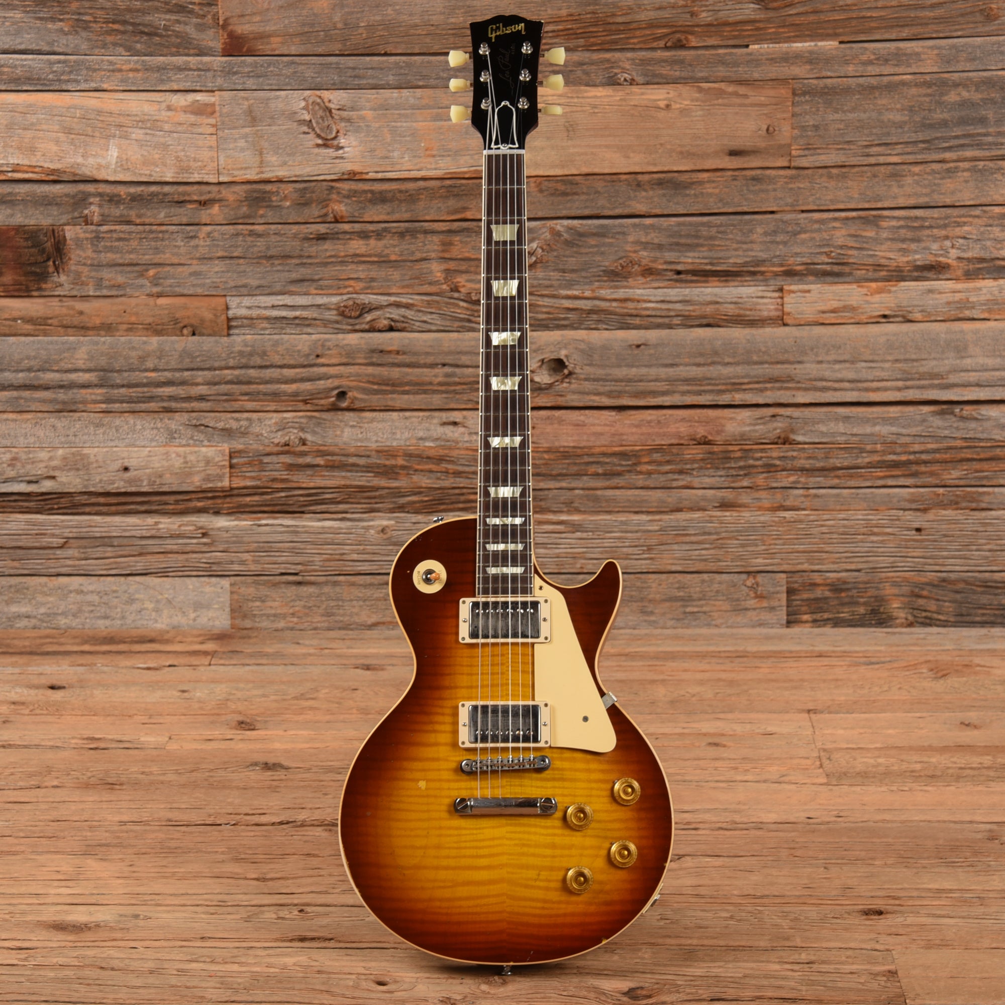Gibson Custom Shop Murphy Lab '59 Les Paul Standard Reissue Light Aged Royal Tea Burst 2021 Electric Guitars / Solid Body
