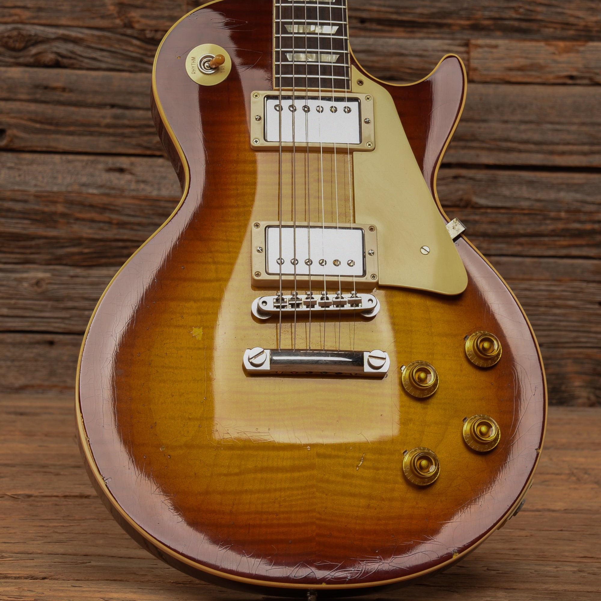 Gibson Custom Shop Murphy Lab '59 Les Paul Standard Reissue Light Aged Royal Tea Burst 2021 Electric Guitars / Solid Body