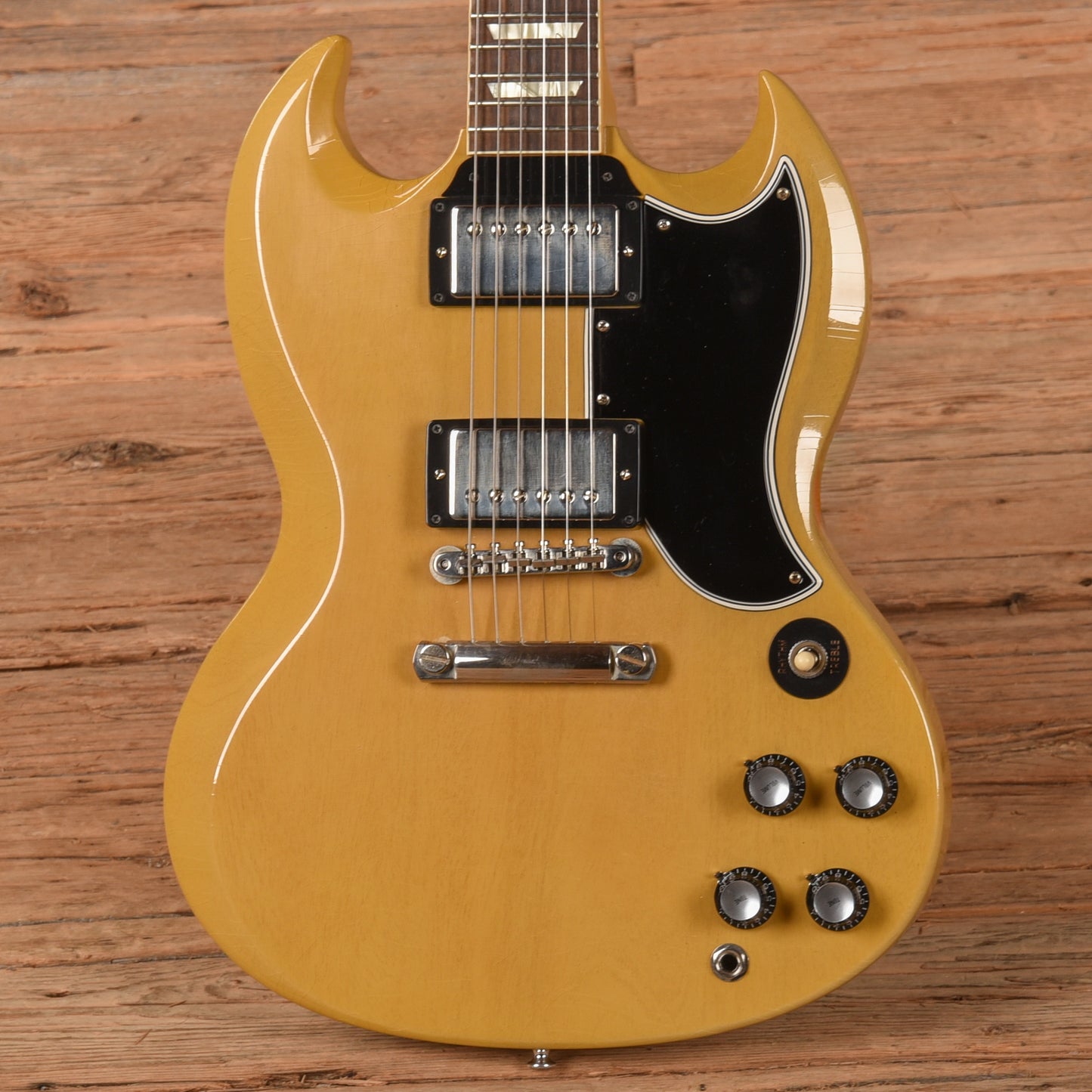 Gibson Custom Shop Murphy Lab '61 Les Paul SG Standard Reissue Ultra Light Aged TV Yellow 2023 Electric Guitars / Solid Body