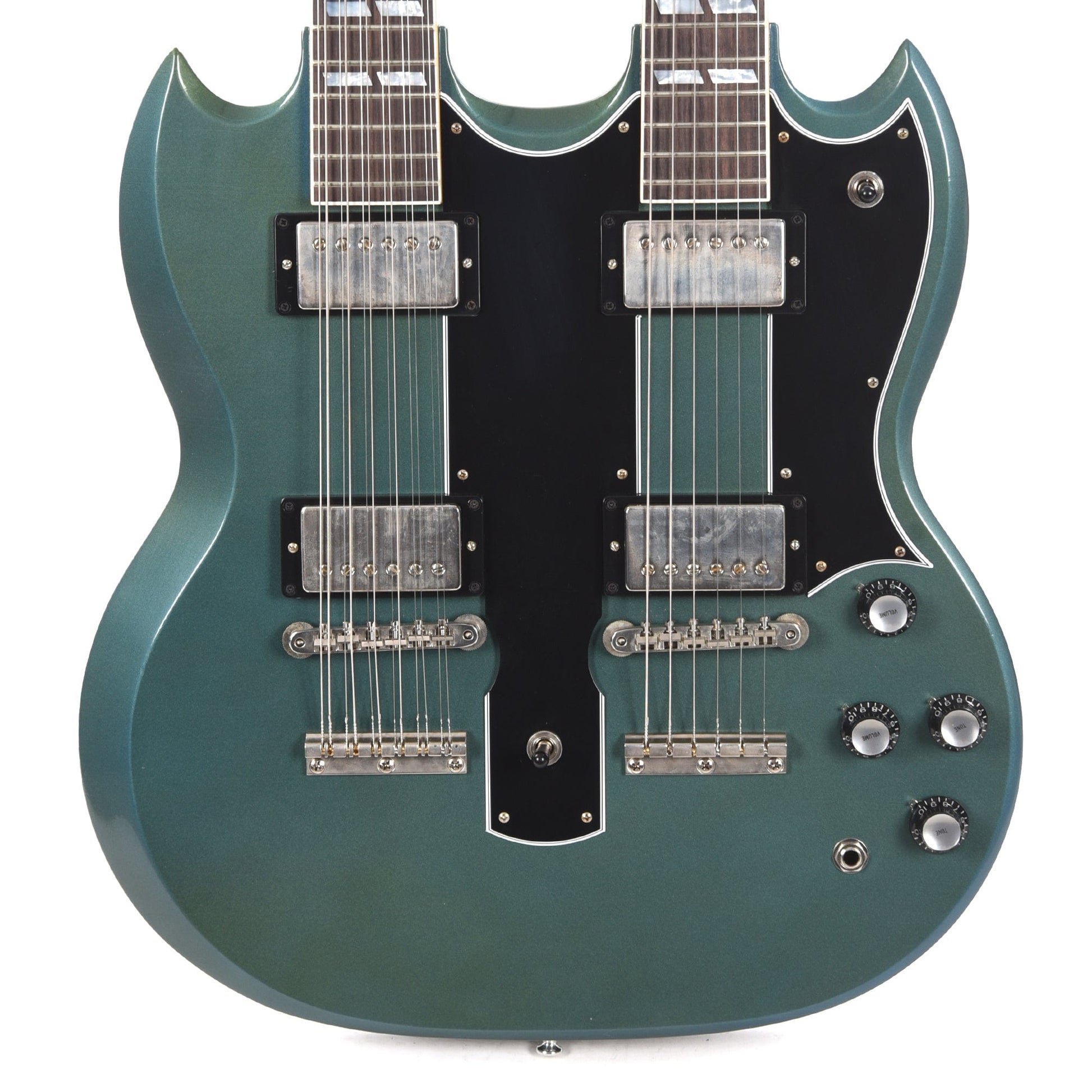 Gibson Custom Shop Murphy Lab EDS-1275 Doubleneck "CME Spec" Ultra Light Aged Heavy Antique Pelham Blue w/Grovers Electric Guitars / Solid Body