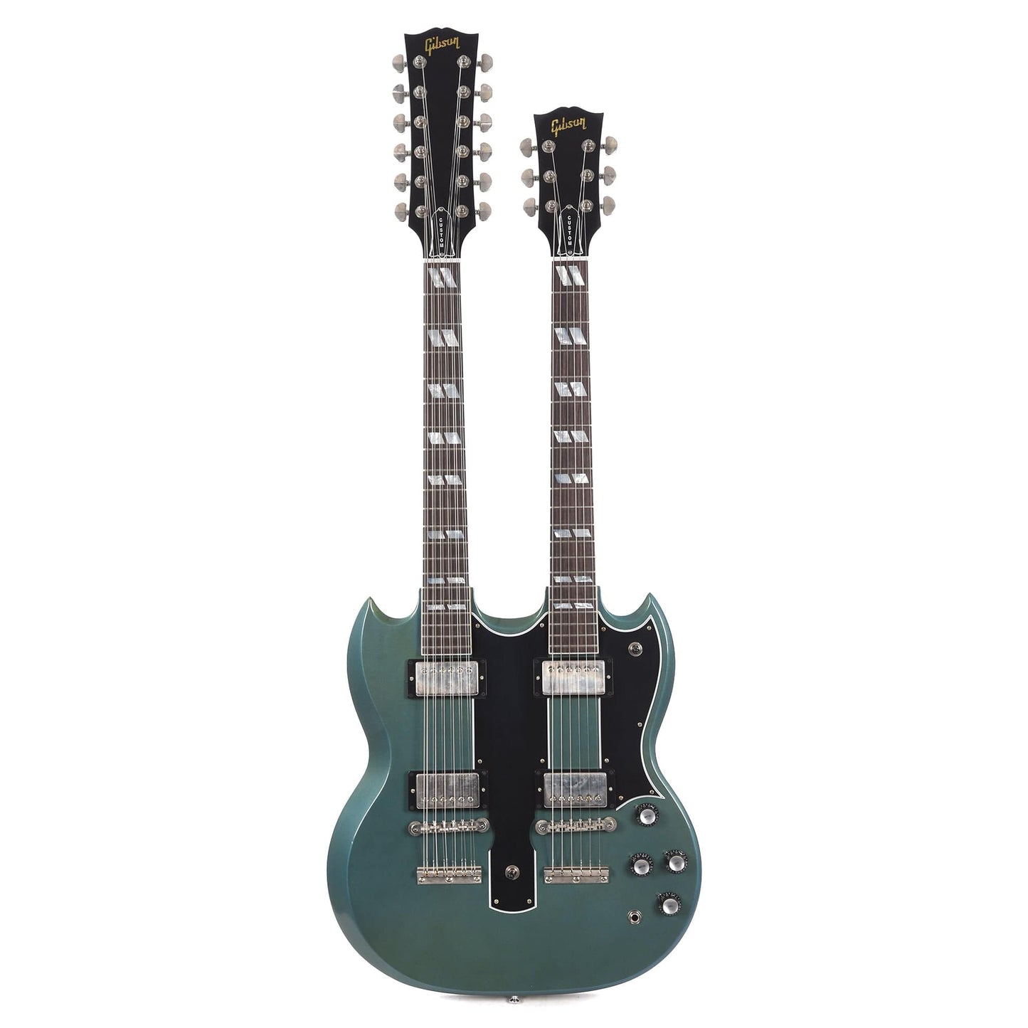 Gibson Custom Shop Murphy Lab EDS-1275 Doubleneck "CME Spec" Ultra Light Aged Heavy Antique Pelham Blue w/Grovers Electric Guitars / Solid Body