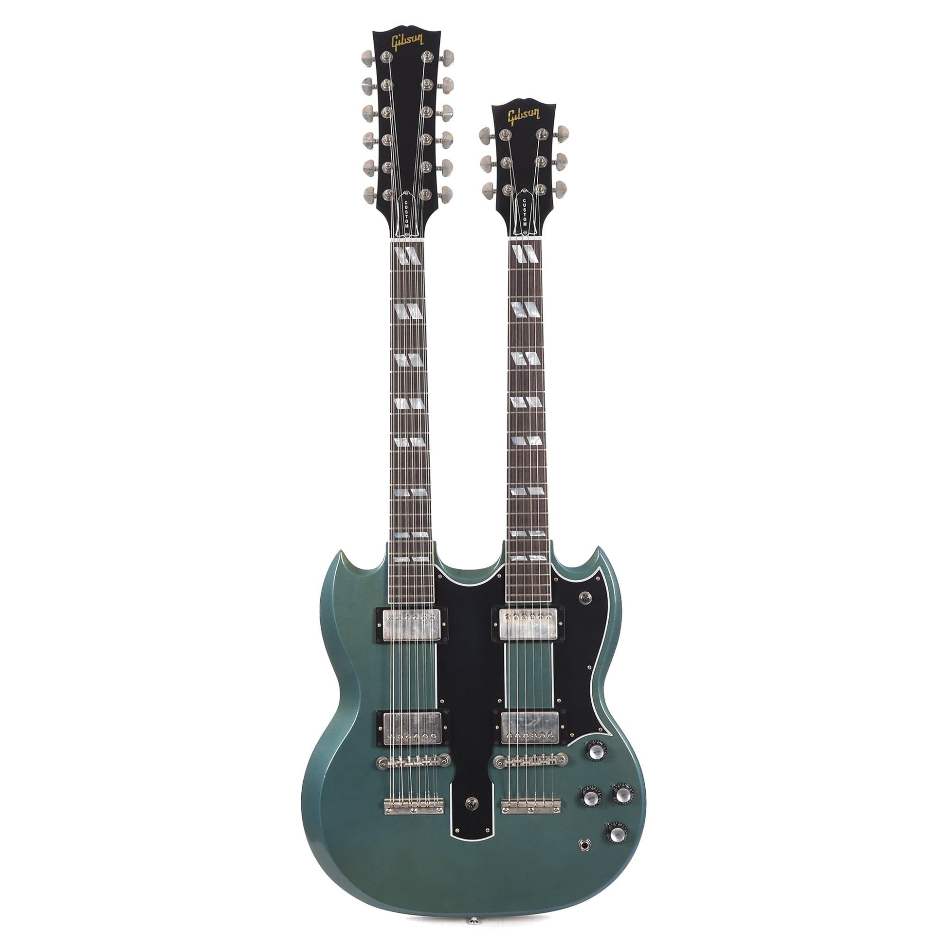 Gibson Custom Shop Murphy Lab EDS-1275 Doubleneck "CME Spec" Ultra Light Aged Heavy Antique Pelham Blue w/Grovers Electric Guitars / Solid Body