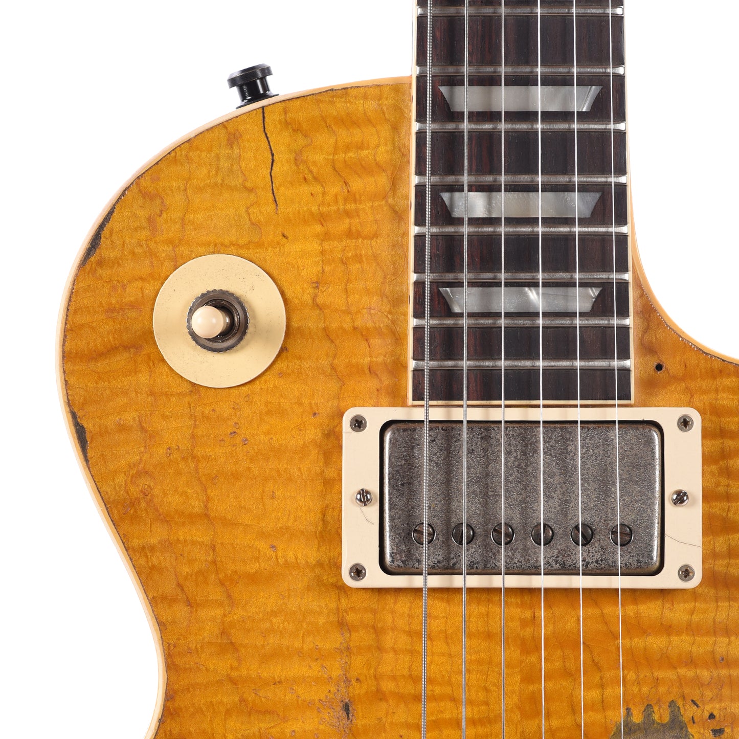 Gibson Custom Shop Murphy Lab Replica Kirk Hammett 1959 Les Paul Standard "Greeny" Aged Electric Guitars / Solid Body