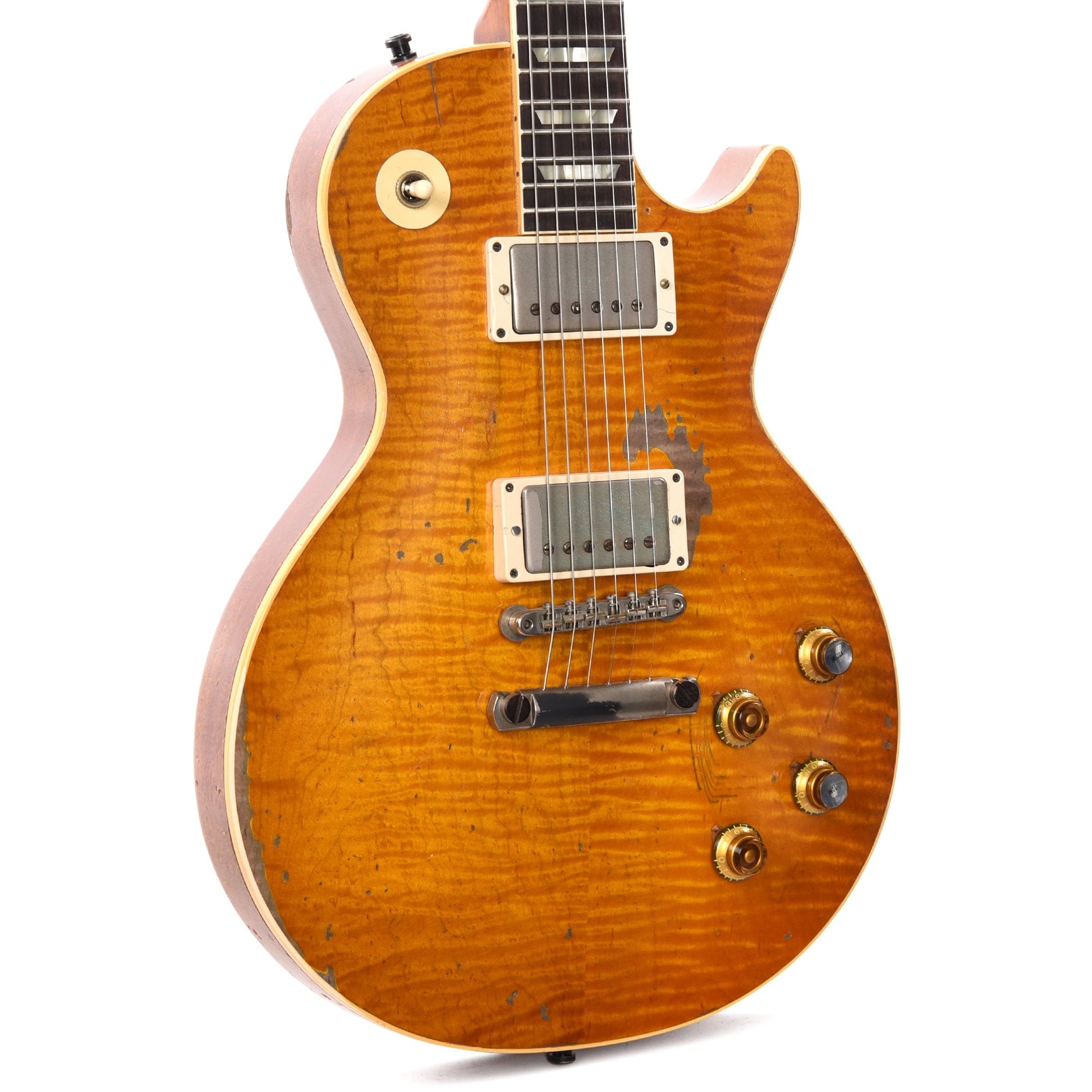 Gibson Custom Shop Murphy Lab Replica Kirk Hammett 1959 Les Paul Standard "Greeny" Aged Electric Guitars / Solid Body