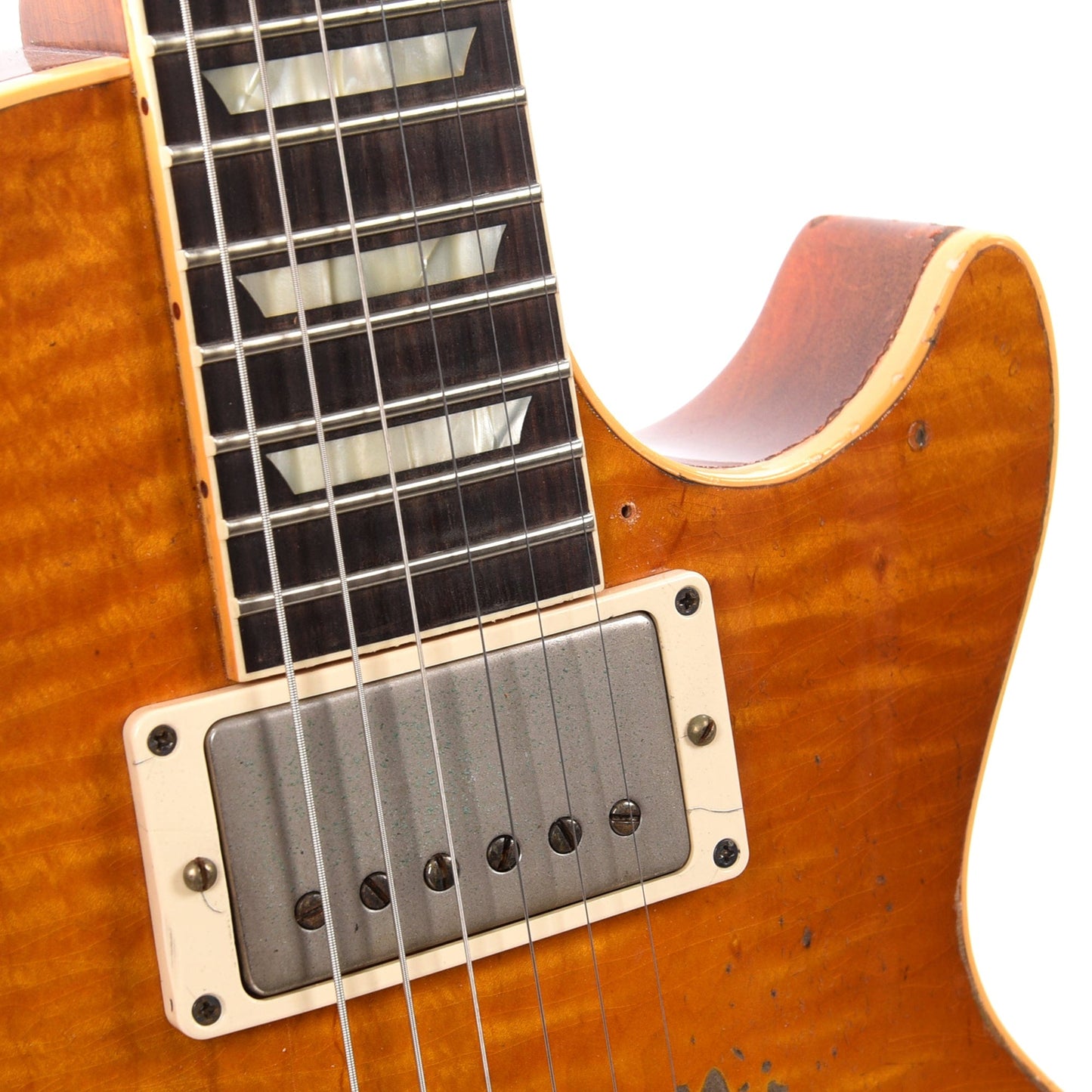 Gibson Custom Shop Murphy Lab Replica Kirk Hammett 1959 Les Paul Standard "Greeny" Aged Electric Guitars / Solid Body