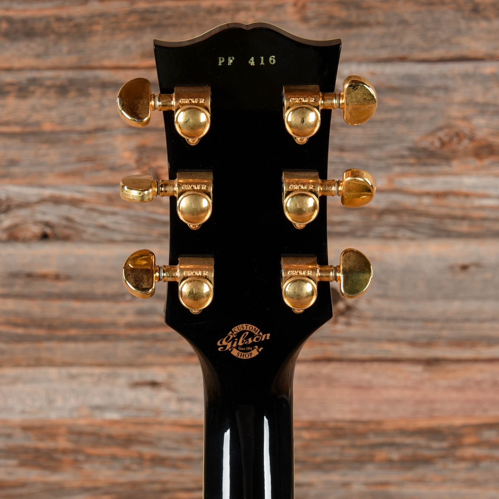 Gibson Custom Shop Peter Frampton Signature Les Paul Ebony 2000 Electric Guitars / Solid Body
