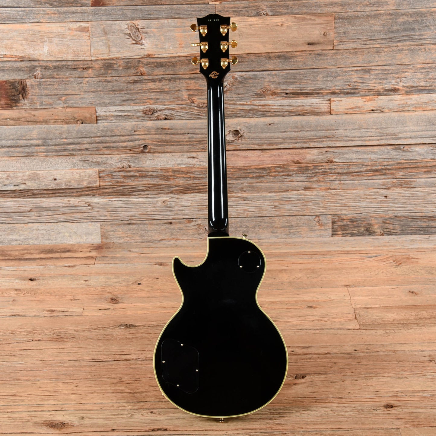 Gibson Custom Shop Peter Frampton Signature Les Paul Ebony 2000 Electric Guitars / Solid Body