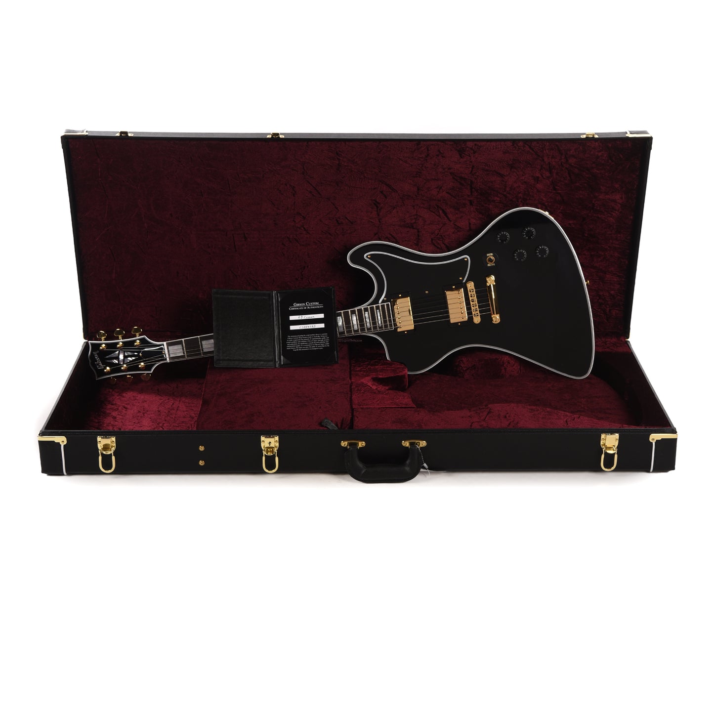 Gibson Custom Shop RD Custom Ebony Electric Guitars / Solid Body