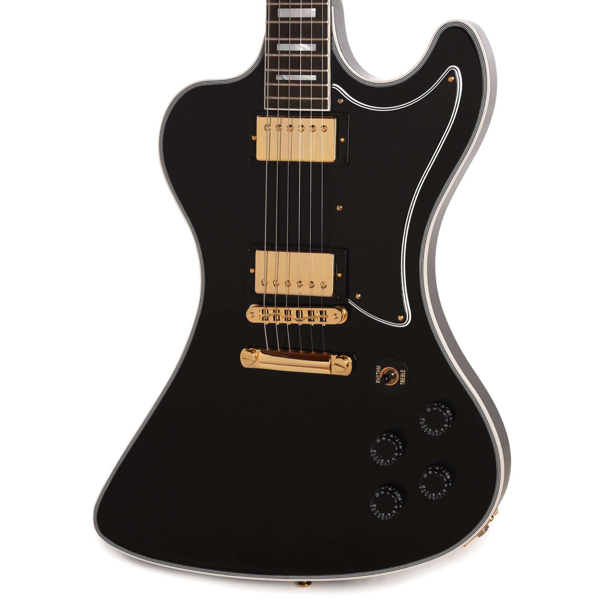 Gibson Custom Shop RD Custom Ebony Electric Guitars / Solid Body