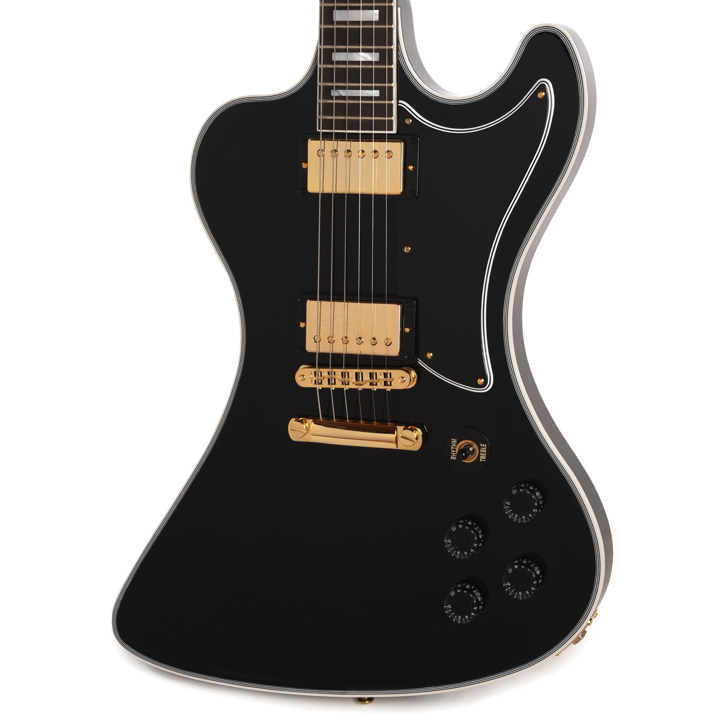 Gibson Custom Shop RD Custom Ebony Electric Guitars / Solid Body